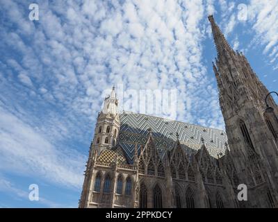 Stephansdom in Wien Stockfoto