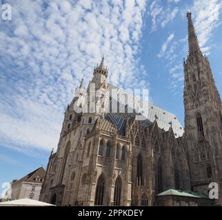 Stephansdom in Wien Stockfoto