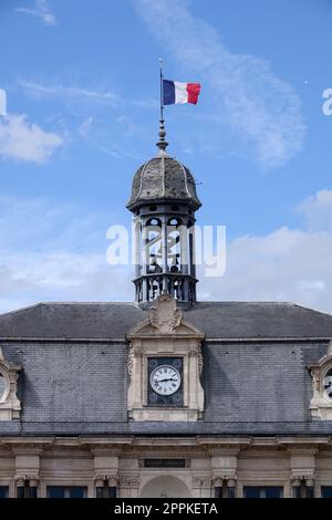 Rathaus in Troyes Stockfoto