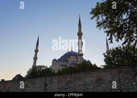 Blaue Moschee, auch Sultan-Ahmed-Moschee oder Sultan-Ahmet-Moschee genannt Stockfoto
