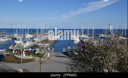 Jachthafen Ostsee, Groemitz, GrÃ¶mitz Stockfoto