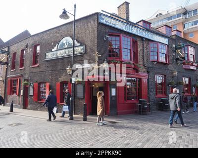 Die Anchor Pub in London. Stockfoto