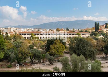 STOA des Attalos Stockfoto