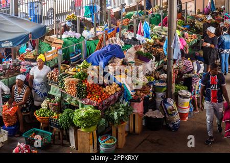 Cabo Verde - Santiago / Praia - Mercado Municipal di Praia Stockfoto