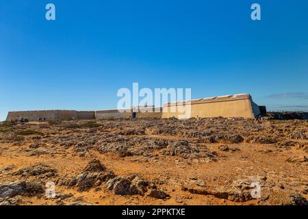 Fortaleza de Sangres Stockfoto