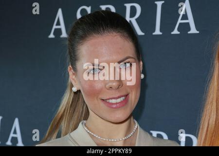 Jacqueline Hardt (Jackyxsecrex), Eröffnung der Energy-Arena im Aspria Cluib Alstertal, Hamburg, 04.02.2023 Stockfoto