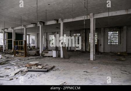 Verlassene Fabrik Stockfoto
