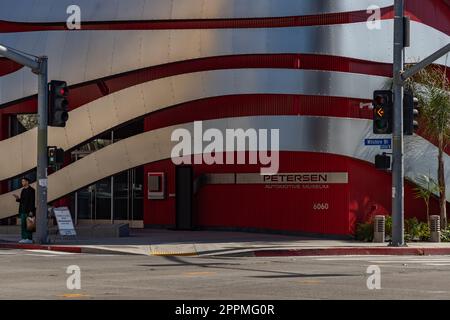 Petersen Automotive Museum Stockfoto
