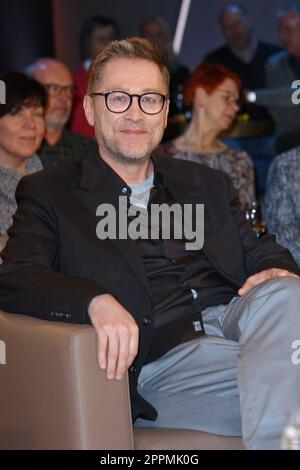 Jan Weiler (Autor), NDR-Talkshow aus Studio Lokstedt, Hamburg, 10.03.2023 Stockfoto