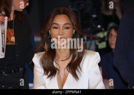 Verona Pooth, Moderatorin und Unternehmerin, NDR-Talkshow aus Studio Lokstedt, Hamburg, 17,03,2023 Stockfoto