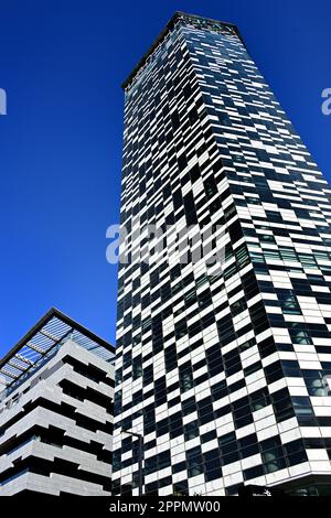 Einkaufszentrum Abdali. Ein modernes Einkaufszentrum neben dem Damac Tower Gebäude Wohnkomplex. Amman, Jordanien Stockfoto