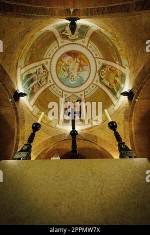 Rom, Italien. 22. April 2023. Sondereröffnung des Vittoriano-Museums für die 100 Jahre der italienischen Militärluftfahrt. (Kreditbild: © Gian Luca Pallai/Pacific Press via ZUMA Press Wire) NUR REDAKTIONELLE VERWENDUNG! Nicht für den kommerziellen GEBRAUCH! Stockfoto