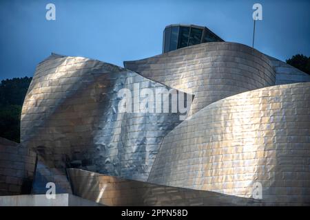 Guggenheim Museum Bilbao von Architekt Frank Gehry, Bilbao, Provinz Biskaya, Baskisches Land, Spanien Stockfoto