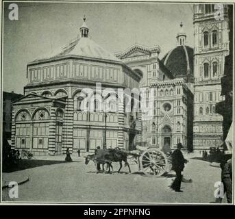 Pélerins de Rome et du XXVIe Congrés Eucharistique International (24-29 Mai 1922). Le „Congrès du Pape“. Cérémonies grandioses et Paroles de paix - Pie XI et les Canadiens. - Rückflug par Assise et autres Villes et sanctuaires Stockfoto