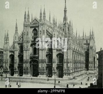 Pélerins de Rome et du XXVIe Congrés Eucharistique International (24-29 Mai 1922). Le „Congrès du Pape“. Cérémonies grandioses et Paroles de paix - Pie XI et les Canadiens. - Rückflug par Assise et autres Villes et sanctuaires Stockfoto