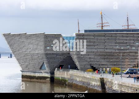 Das V&A Museum am Ufer des Flusses Tay, Dundee, Schottland Stockfoto