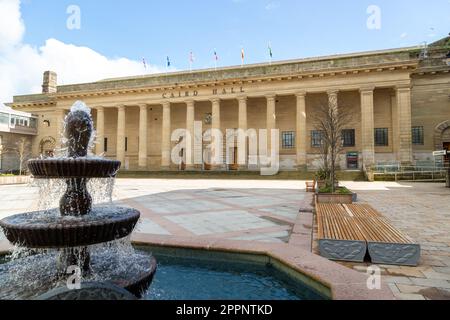 Caird Hall am Stadtplatz ist ein Konzertauditorium in Dundee, Schottland Stockfoto