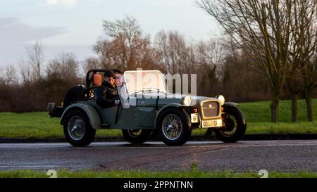 Stony Stratford, Bucks, Großbritannien, Januar 1. 2023. ZYLCH A Kit testet Auto von der Kraken Motorcar Company Stockfoto