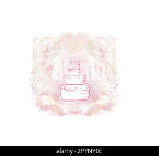 Happy Birthday Card Stock Vektor