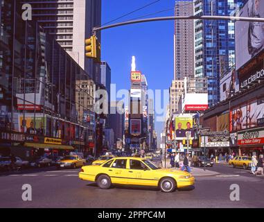 Times Square in Manhattan, New York, New York State, Vereinigten Staaten von Amerika Stockfoto