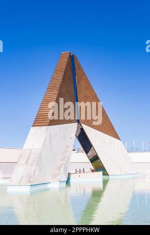 Monumento aos Combatentes do Ultramar, Denkmal für die überseeischen Kämpfer, Belem, Lissabon, Portugal, Europa Stockfoto