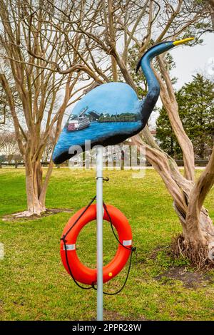 Great Bridge Lock Park in Chesapeake, Virginia, USA Stockfoto