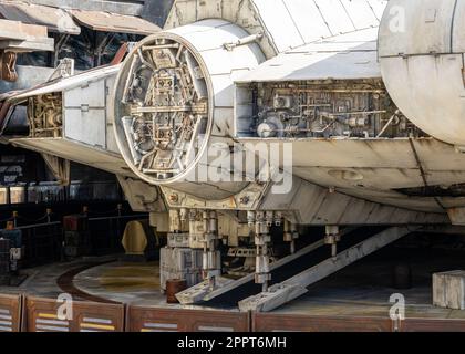 Der erstaunliche Millennium Falcon. Stockfoto