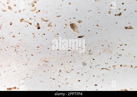 Abstrakte weiße Travertin-Textur, natürlicher Steinhintergrund Stockfoto