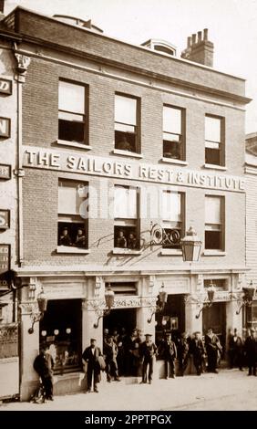 Royal Sailors Rest, Portsmouth, Anfang 1900er Stockfoto