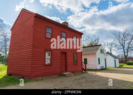 Die Vincennes State Historic Sites in Indiana Stockfoto