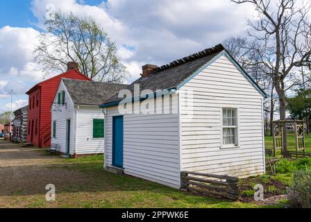 Die Vincennes State Historic Sites in Indiana Stockfoto