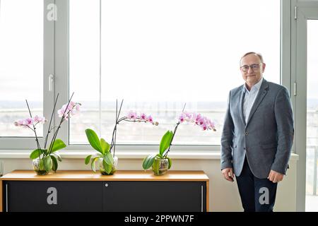 Eduard Palisek, Country CEO bei Siemens Czech Republic, posiert für Fotografen in Prag, Tschechische Republik, 13. März 2023. (CTK Photo/Martin Sterba) Stockfoto