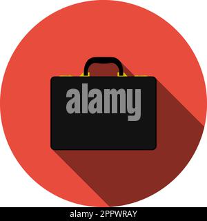 Business Aktenkoffer-Symbol Stock Vektor