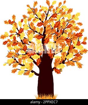 Herbst Baum Stock Vektor