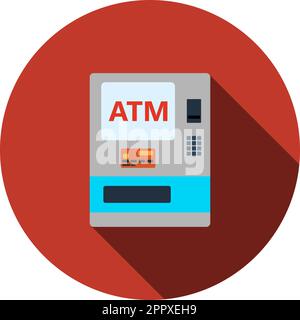 ATM-Symbol Stock Vektor