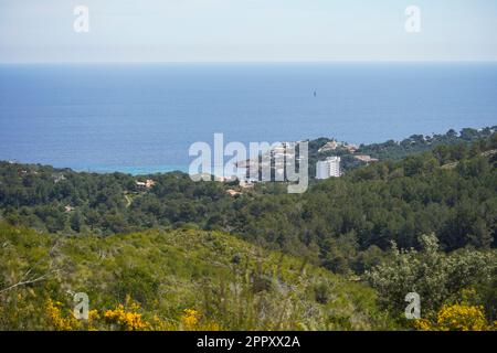 Mallorca. Spanien. SA Font de sa Cala Bay in Mallorca, Balearen, Stockfoto