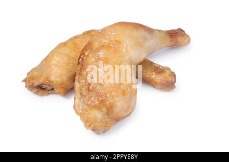 Gekochte Hähnchenschenkel - John Gollop Stockfoto