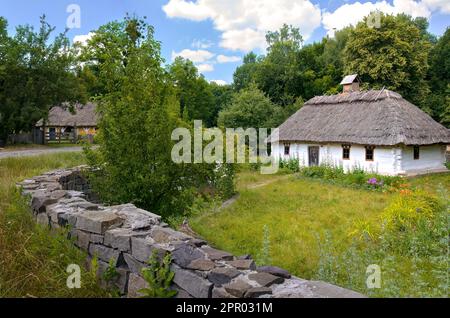 Freiluftmuseum Pyrohovo in Kiew - Ukraine Stockfoto