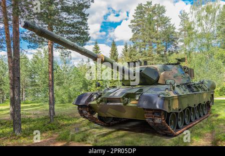 Kampfpanzer Leopard 1 Hauptschlachttank Stockfoto