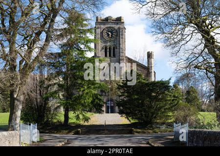 Campsie High Church (High Kirk of Campsie) Lennoxtown, East Dunbartonshire, Schottland, Vereinigtes Königreich Stockfoto