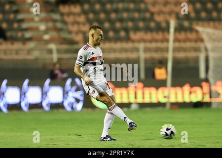 Itu, Brasilien. 25. April 2023. SP - ITU - 25/04/2023 - COPA DO BRASIL 2023, ITUANO X SAO PAULO - Rafinha-Spieler von Ituano während eines Spiels gegen Sao Paulo im Novelli Junior Stadion für die Copa do Brasil-Meisterschaft 2023. Foto: Marcello Zambrana/AGIF/Sipa USA Kredit: SIPA USA/Alamy Live News Stockfoto