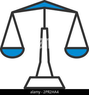 Symbol Der Skala Stock Vektor