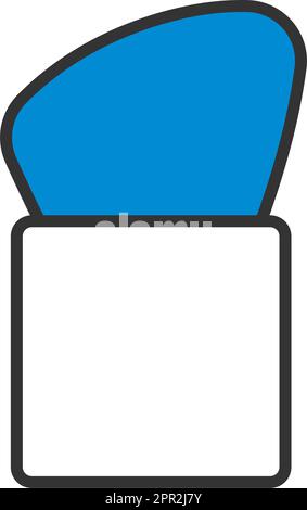 Make-Up-Pinsel-Symbol Stock Vektor