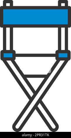 Symbol Für Den Director Chair Stock Vektor