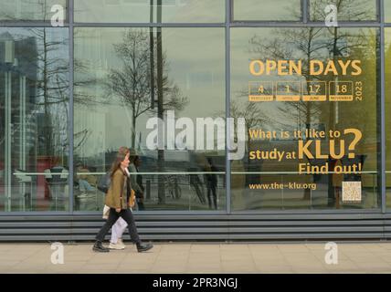 Logistikuniversität Kühne, Großer Grasbrook, Hafencity, Hamburg, Deutschland Stockfoto