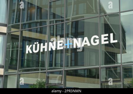 Kühne und Nagel, großer Grasbrook, HafenCity, Hamburg, Deutschland Stockfoto