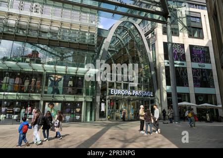 Europa Passage, Ballindamm, Hamburg, Deutschland Stockfoto