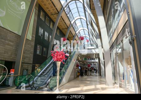 Europa Passage, Ballindamm, Hamburg, Deutschland Stockfoto