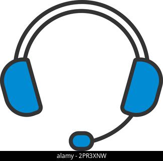 Headset-Symbol Stock Vektor