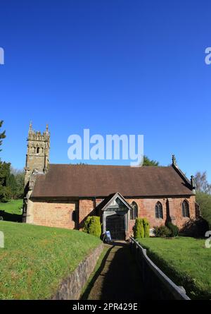 St. Kenelm's Church, Romsley, Halesowen, West midlands, Großbritannien. Stockfoto